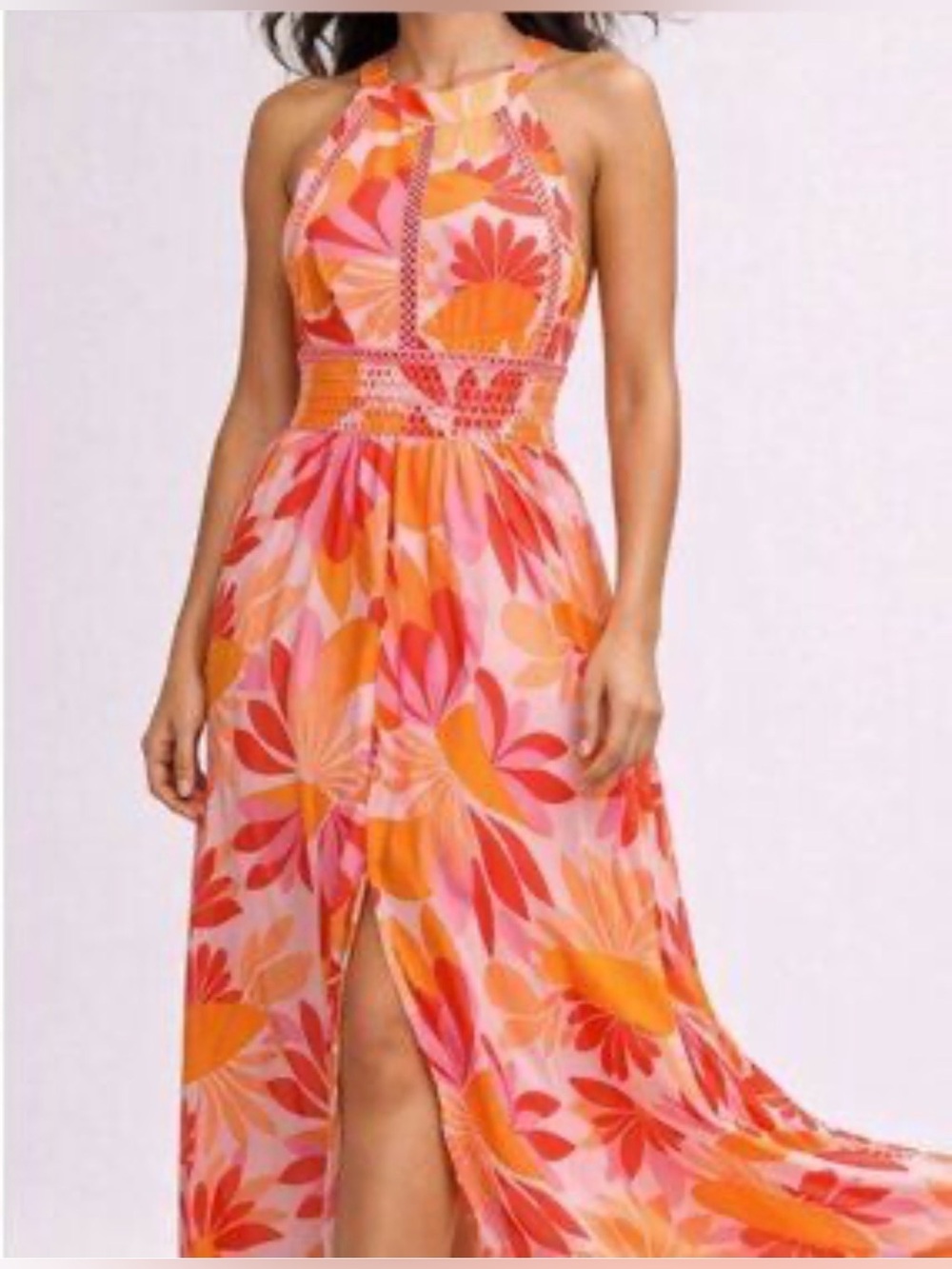 Abel The Label Rumi Floral Maxi Dress Size XS Anthropologie